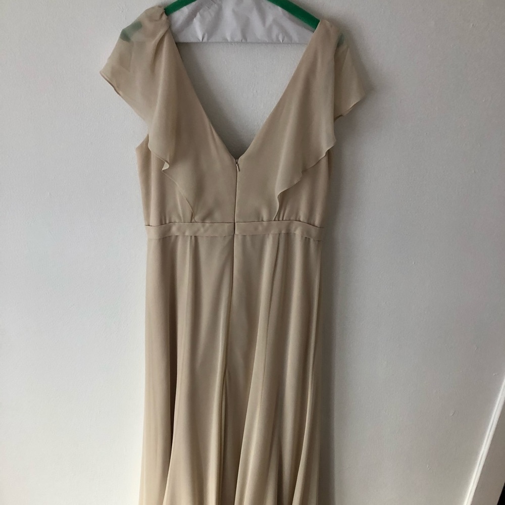 Jenny Yoo Cecilia Champagne Dress - Picture 4 of 6